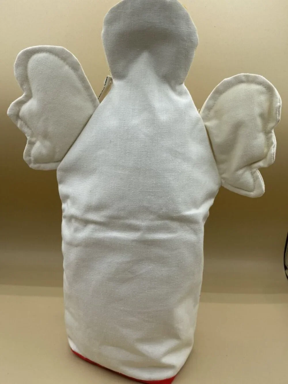Woof and Poof Angel Tree Topper Greeter NWT Country Collection 16 1/2” Tall